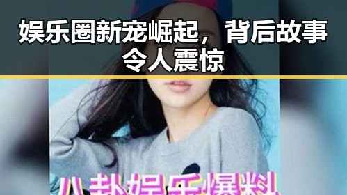 娱乐圈新宠崛起，背后故事令人震惊